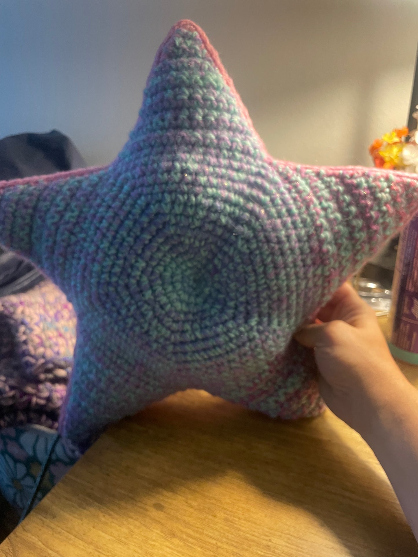 Princess Unicorn Starfish Pillow