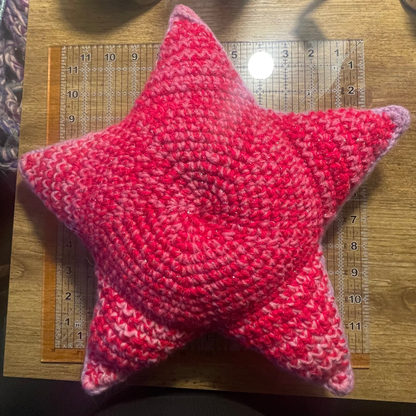 Princess Unicorn Starfish Pillow