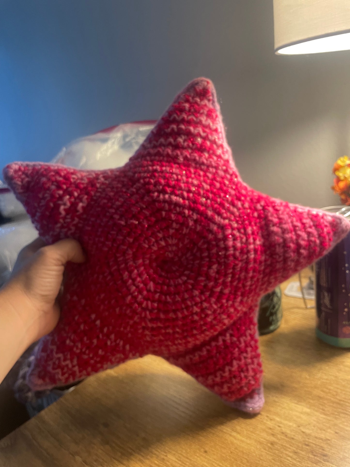 Princess Unicorn Starfish Pillow
